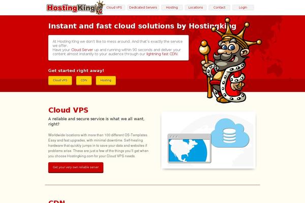 hostingking.com site used Hosting-king