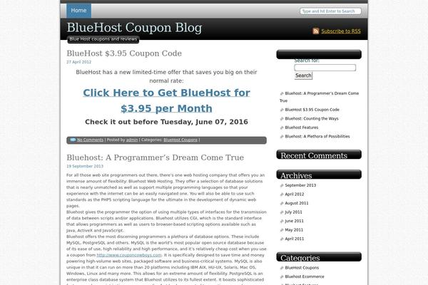 Blog Design Studio NewBlue theme site design template sample
