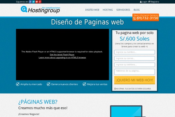 hostingroup.com site used Orbitalgroup
