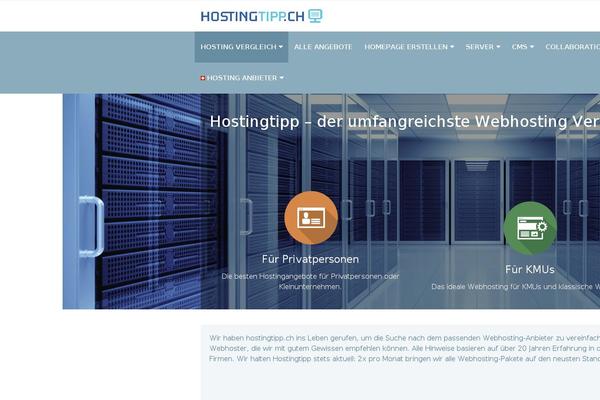 hostingtipp.ch site used Hostingtipp