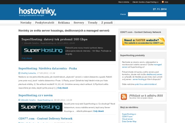 hostovinky.cz site used Gotham News