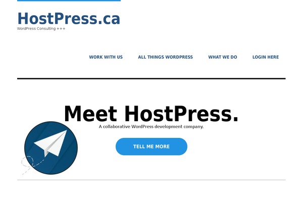 hostpress.ca site used Hostpress