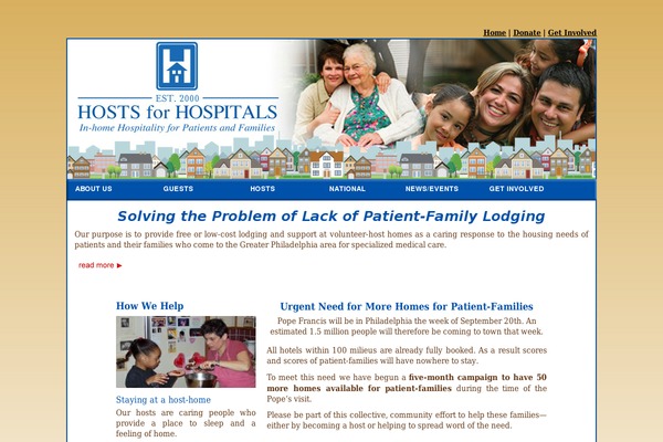 hostsforhospitals.org site used H4h