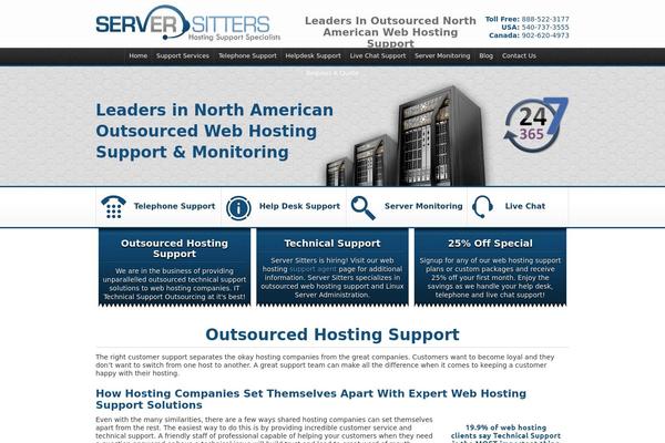 hostworks.ca site used Serversitters