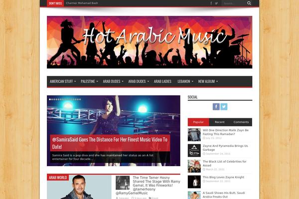 Gonzo theme site design template sample
