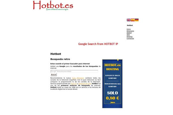 hotbot.es site used Impulsatdt2