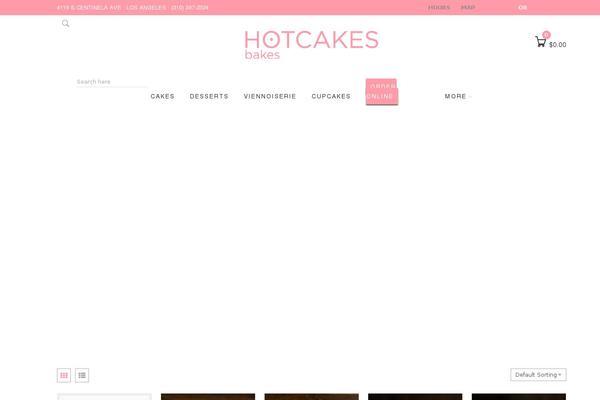 Milano theme site design template sample