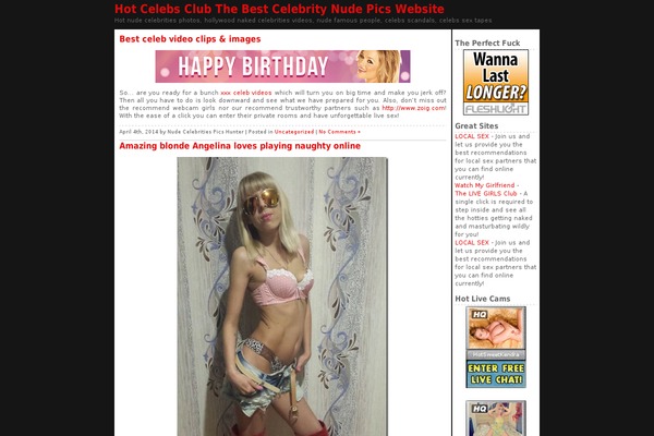 hotcelebsclub.com site used Redtop