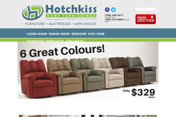 hotchkisshomefurnishings.ca site used Hotchkiss