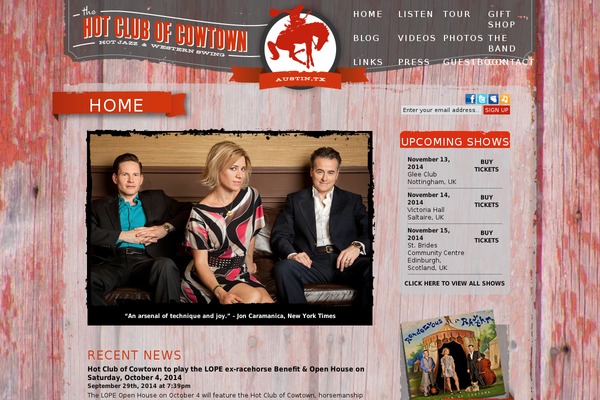 hotclubofcowtown.com site used Cowtown