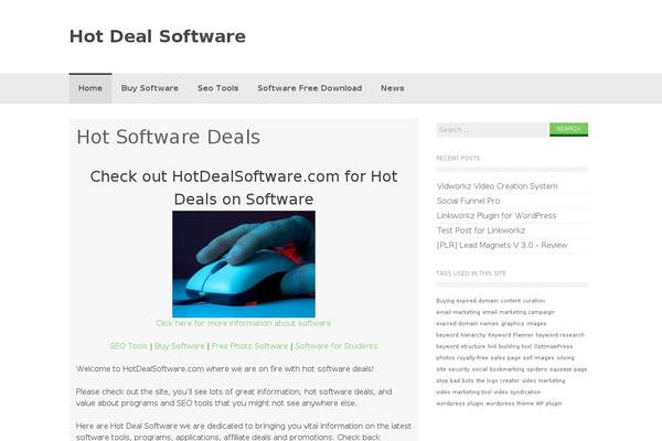 hotdealsoftware.com site used Newspaperex