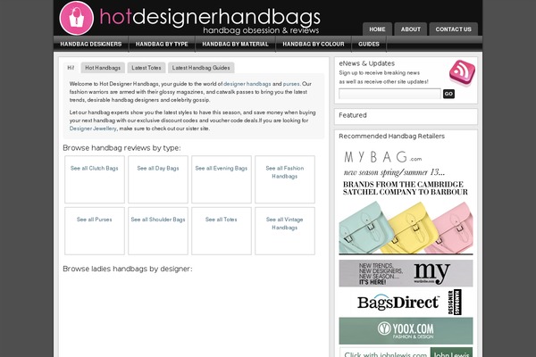Magazine_10 theme site design template sample
