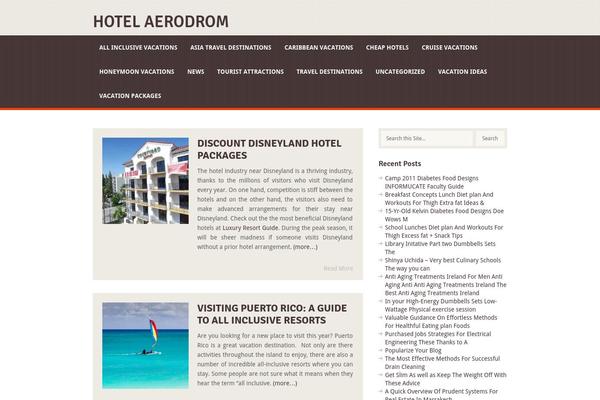hotel-aerodrom.com site used Textured