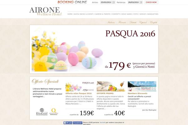 hotel-airone.it site used Airone