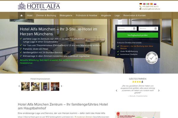 hotel-alfa.de site used Dbe-roots