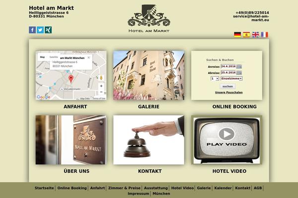 hotel-am-markt.eu site used Hotelammarkt