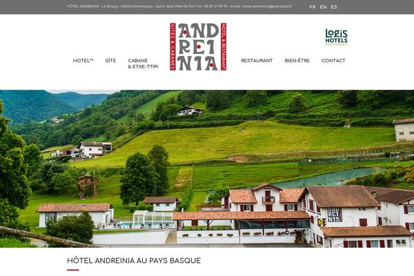 hotel-andreinia.com site used Andreinia