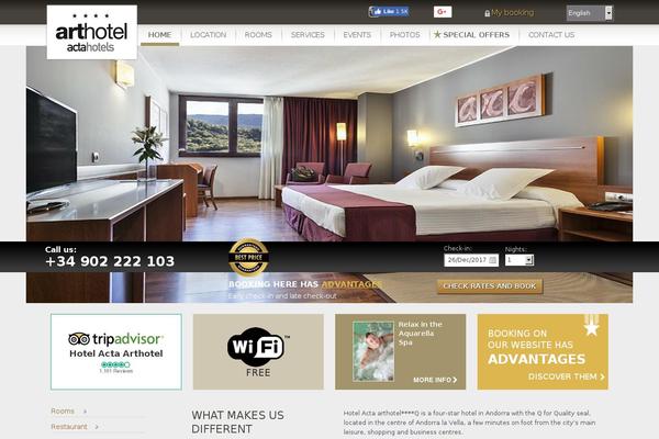 hotel-arthotelandorra.com site used Hotel_acta_arthotel_2014