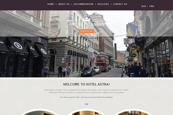 hotel-astra.co.ba site used Klasik
