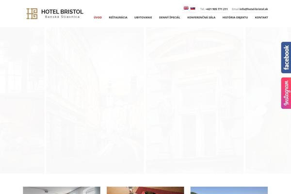 hotel-bristol.sk site used Bristol