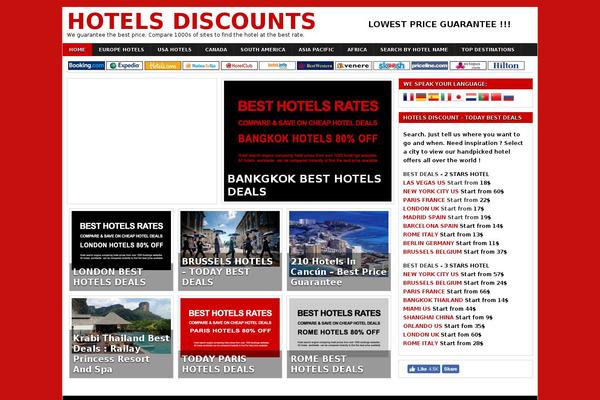 hotel-discount.com site used Redina
