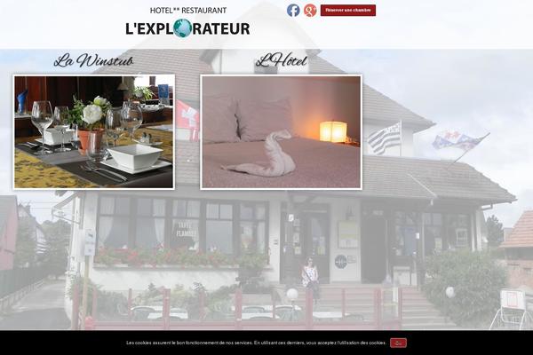 hotel-explorateur.com site used Meosis-hotel-explorateur.fr