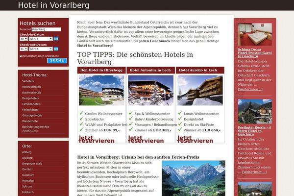 Genesis theme site design template sample