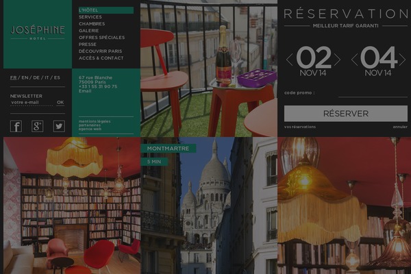 Hotelify theme site design template sample