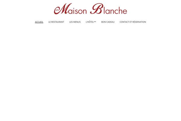 hotel-lamaisonblanche.fr site used Galicia