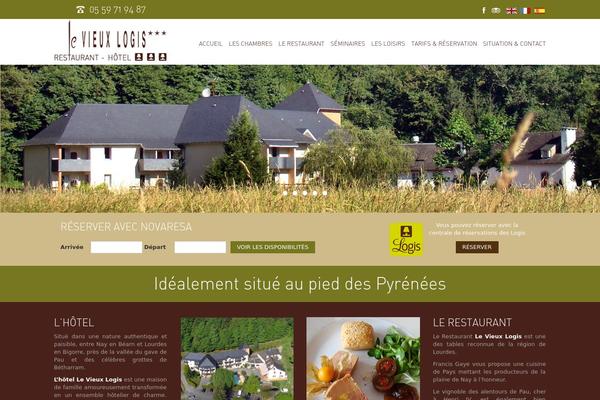 hotel-levieuxlogis.com site used Vieux-logis