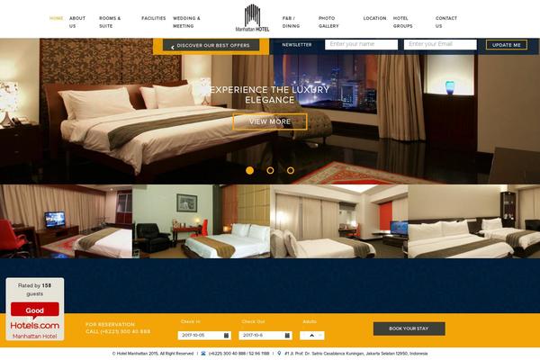 hotel-manhattan.com site used Alaric