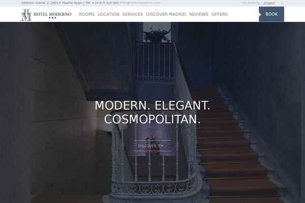 hotel-moderno.com site used Hotel-moderno-2016