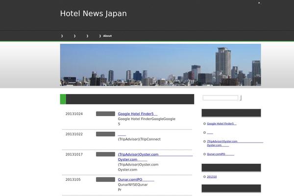 hotel-news-japan.com site used Keni61_wp_cool_131005
