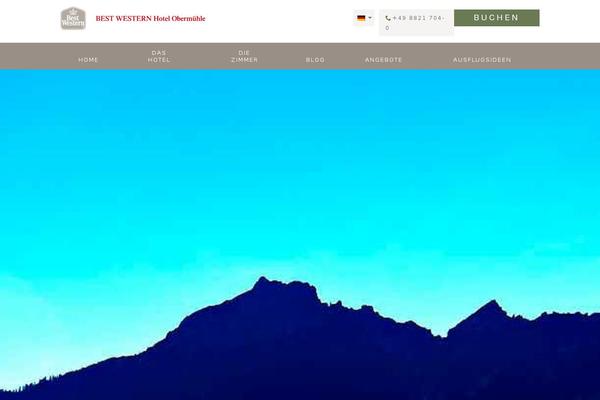 Site using Ubermenu plugin