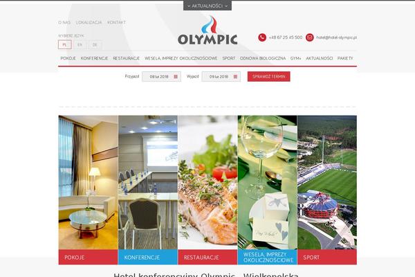 hotel-olympic.pl site used Olympic