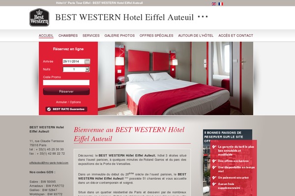Hotelify theme site design template sample