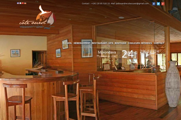hotel-restaurant-palissandrecoteouest.com site used Dreamy