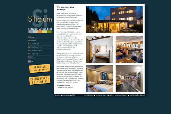 hotel-silicium.de site used Silicium