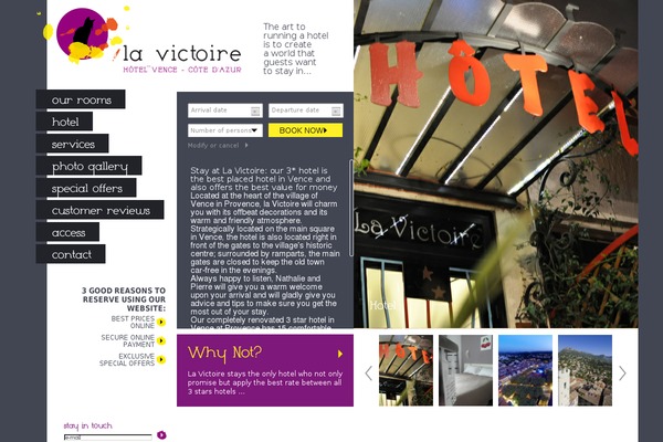 hotel-victoire.com site used Hotelvic