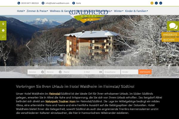 hotel-waldheim.com site used Trend-media-onepage