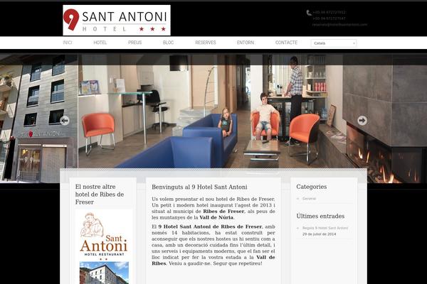 Hotelclassica theme site design template sample