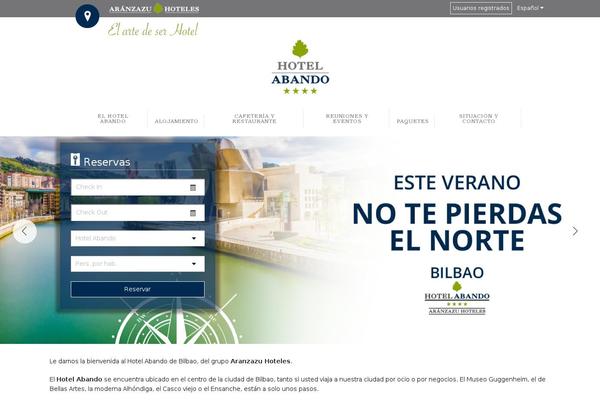 hotelabando.com site used Temahoteles