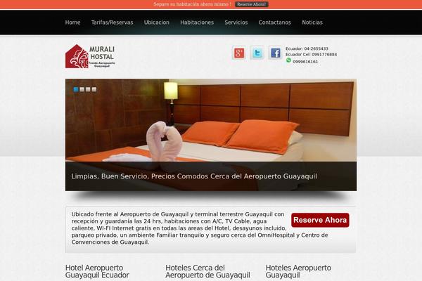 hotelaeropuertoguayaquil.com site used Boldy