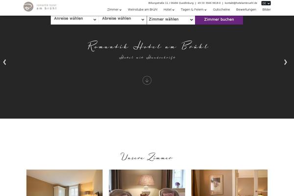 hotelambruehl.de site used M-privathotels-theme
