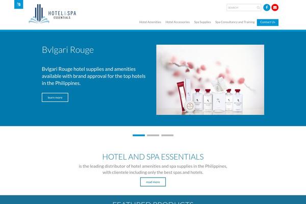 hotelandspaessentials.com site used Hse