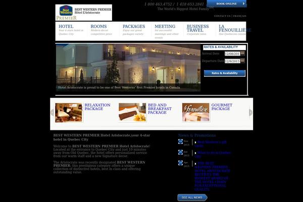 hotelaristocrate.com site used Hotelsepia