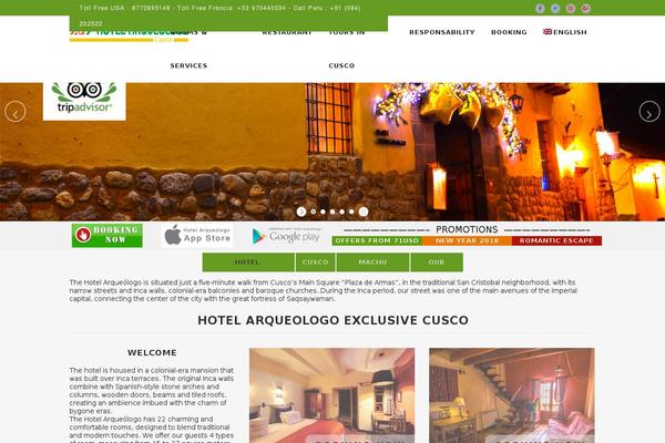 hotelarqueologo.com site used Hotel-arqueologo