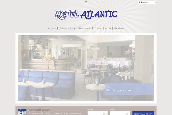 hotelatlanticlourdes.com site used Wp_sixtyone5-v1.0