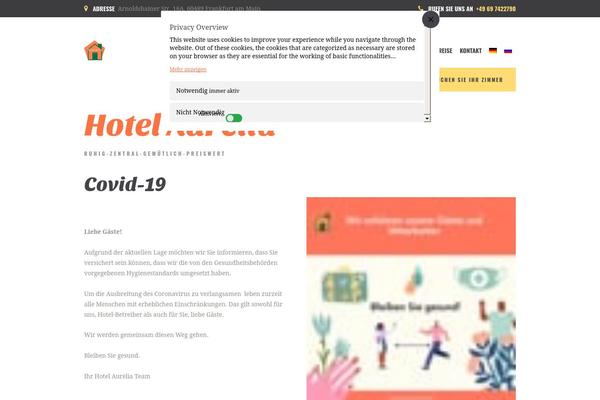 Cityhostel theme site design template sample