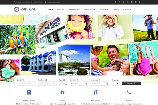 Starhotel theme site design template sample